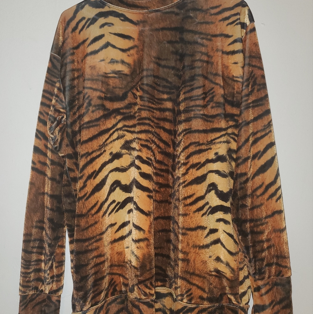 Laina rauma velour tiger pullover